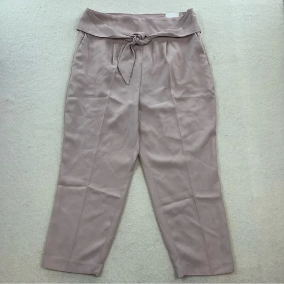 NWT Express Light Pink Ankle Super High Rise Pants Size 16S - Picture 3 of 9